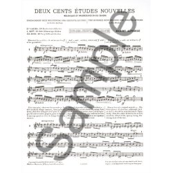 Maxime-Alphonse: 200 Etudes nouvelles Vol.5: 20 Etudes tr&egrave;s difficiles (Horn solo)
