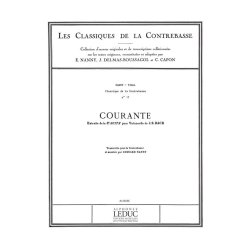 Bach Js Classique Contrebasse No 17 Suite No 6 Double Bass Book