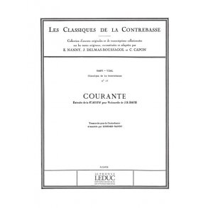 Bach Js Classique Contrebasse No 17 Suite No 6 Double Bass Book