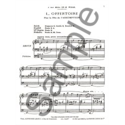 Bourdon Emile 10 Pieces Organ Book