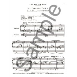 Bourdon Emile 10 Pieces Organ Book