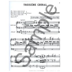 Hendrik Andriessen: Troisieme Choral (Organ)