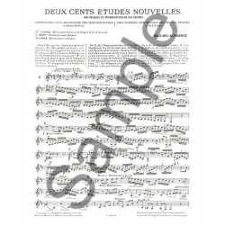 Maxime-Alphonse: Deux Cents Etudes Nouvelles Melodiques Et Progressives