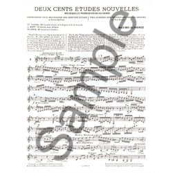 Maxime-Alphonse: Deux Cents Etudes Nouvelles Melodiques Et Progressives