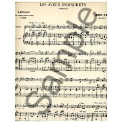 Pierre Alexandre Monsigny: Tambourin (Classiques No.148) (Violin & Piano)