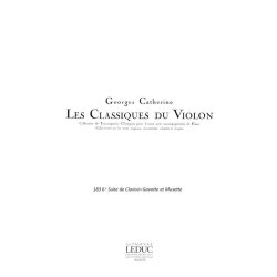 Johann Sebastian Bach: Gavotte et Musette (Classiques No.183) (Violin & Piano)