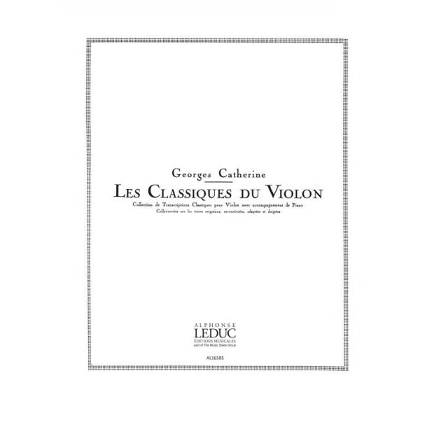 Ludwig van Beethoven: Adagio, from Sonata No.14 'Moonlight' (Classiques No.286) (Violin & Piano)
