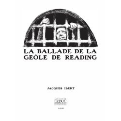 Jacques Ibert: La Ballade de la Ge&ocirc;le de Reading (Piano Duet)
