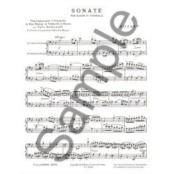 Wolfgang Amadeus Mozart: Sonata (Cellos 2)