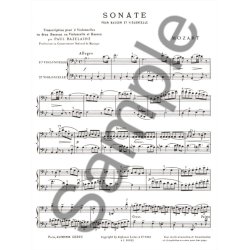 Wolfgang Amadeus Mozart: Sonata (Cellos 2)