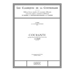 Bach Js Classique Contrebasse No 2 Suite No 1 (Nanny) Double Bass Book