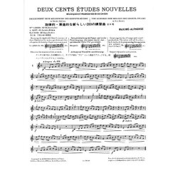 Maxime-Alphonse: 200 Etudes nouvelles Vol.2: 40 Etudes faciles (Horn solo)