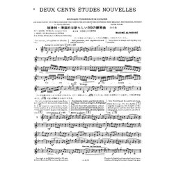 Maxime-Alphonse: 200 Etudes Nouvelles Vol.3 - 40 Etudes De Moyenne Force (Horn)