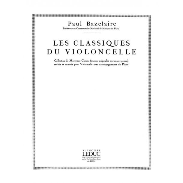 Giordani G.& Mattheson J.: Larghetto & Aria (Classiques No.1 & No.2) (Cello & Piano)