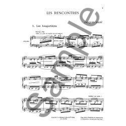 Jacques Ibert: Les Rencontres, Petite Suite en Forme de Ballet (Piano solo)