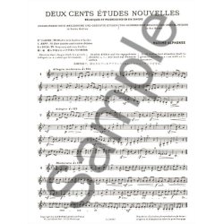 Maxime-Alphonse: 200 Etudes Nouvelles Vol.1 - 70 Etudes Tr&egrave;s Faciles (Horn)