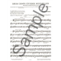 Maxime-Alphonse: 200 Etudes Nouvelles Vol.1 - 70 Etudes Tr&egrave;s Faciles (Horn)