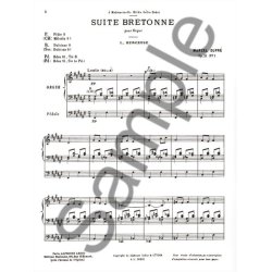 Marcel Dupr&eacute;: Suite Bretonne Op.21