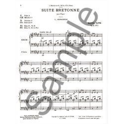 Marcel Dupr&eacute;: Suite Bretonne Op.21