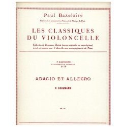 Robert Alexander Schumann: Adagio & Allegro Op.70 (Classiques No.50) (Cello & Piano)