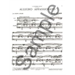 Joseph Jongen: Allegro appassionato (Viola and Piano)