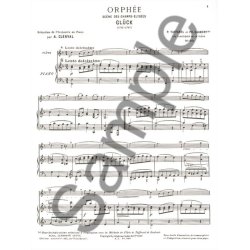 Christoph Willibald von Gl&uuml;ck: Sc&egrave;ne des Champs elys&eacute;es (Classiques No.20) (Flute & Piano)