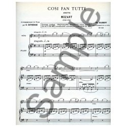 Wolfgang Amadeus Mozart: Ariette (Classiques No.39) (Flute & Piano)