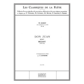 Wolfgang Amadeus Mozart: Menuet de 'Don Juan' (Classiques No.41) (Flute & Piano)