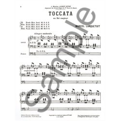 Marcel Lanquetuit: Toccata In D