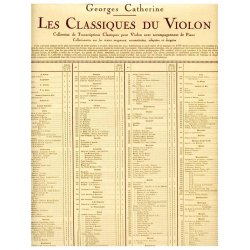 Robert Alexander Schumann: Barcarolle (Classiques No.255) (Violin & Piano)