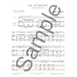 Henri B&uuml;sser: Les Ecureuils