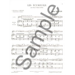 Henri B&uuml;sser: Les Ecureuils