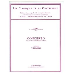 Wolfgang Amadeus Mozart: Concerto (Classiques No.29) (Double Bass & Piano)