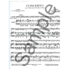 Wolfgang Amadeus Mozart: Concerto (Classiques No.29) (Double Bass & Piano)