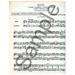 Louis Marchand: Suite (Violin & Cello)