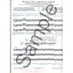 Marcel Mo&yuml;se: Ecole de l'Articulation (Flute solo)