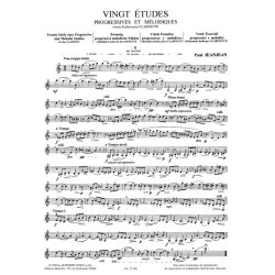 Paul Jeanjean: Etudes progressives et m&eacute;lodiques Vol.1 (Clarinet solo)