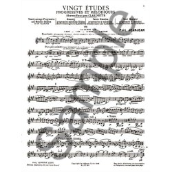 Paul Jeanjean: Etudes progressives et m&eacute;lodiques Vol.2 (Clarinet solo)