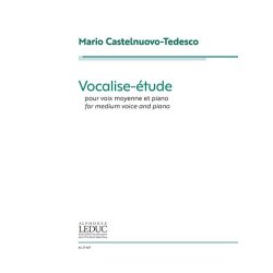 Mario Castelnuovo-Tedesco: Vocalise-&Eacute;tude