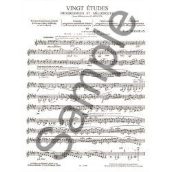 Paul Jeanjean: Etudes progressives et m&eacute;lodiques Vol.3 (Clarinet solo)