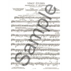 Paul Jeanjean: Etudes progressives et m&eacute;lodiques Vol.3 (Clarinet solo)