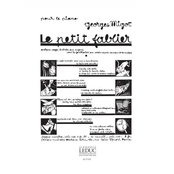 Georges Migot: Le Petit Fablier No.5 (Piano solo)