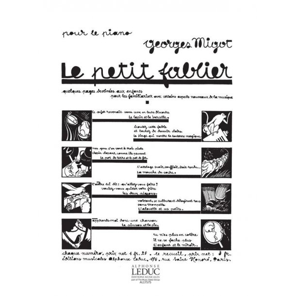 Georges Migot: Le Petit Fablier No.7 (Piano solo)
