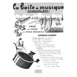 Charles-Henry Boite A Musique No 23 Triste Noel Piano Book