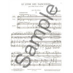 Georges Migot: Le Livre des Danceries (Trio - Mixed)