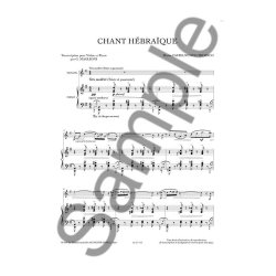 Mario Castelnuovo-Tedesco: Chant H&eacute;bra&iuml;que For Violin And Piano