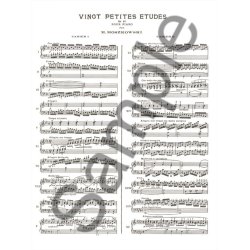 Moritz Moszkowski: 20 Petites Etudes Op.91, Vol.1 (Piano solo)