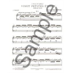 Moritz Moszkowski: 20 Petites Etudes Op.91 Volume Two