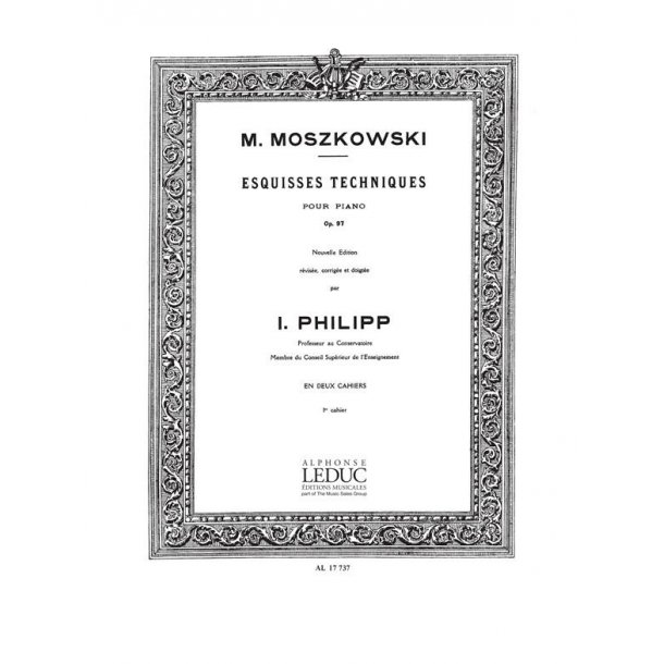 Moritz Moszkowski: Esquisses techniques Op.97, Vol.1 (Piano solo)
