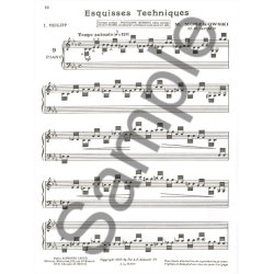 Moritz Moszkowski: Esquisses techniques Op.97, Vol.2 (Piano solo)